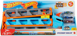 Hot Wheels City Wyścig transporter 2w1