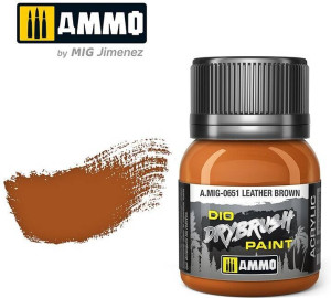 Ammo: DIO Drybrush - Leather Brown
