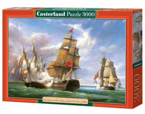 Puzzle 3000. Żaglowce na morzu. 300037