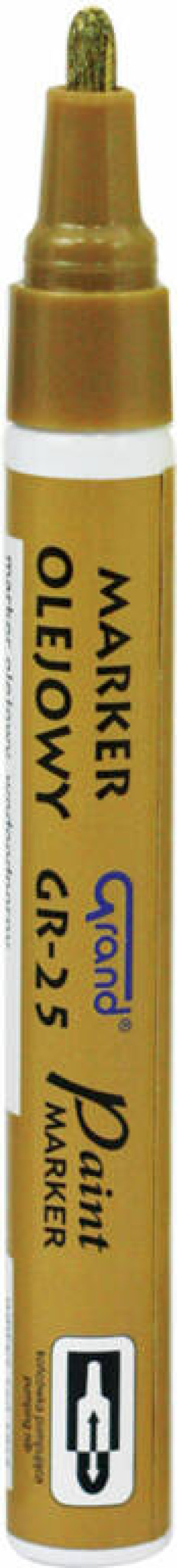 Marker olejowy Grand GR-25 złoty