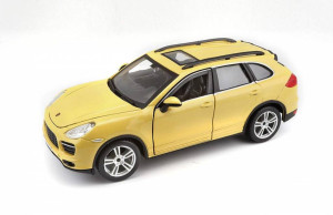 Porsche Cayenne Turbo 1:24. Żółty