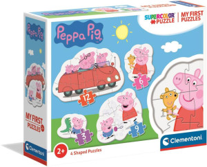 Clementoni. Świnka Peppa. Moje Pierwsze Puzzle