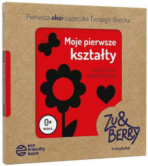 Moje pierwsze kształty. Książeczka kontrastowa