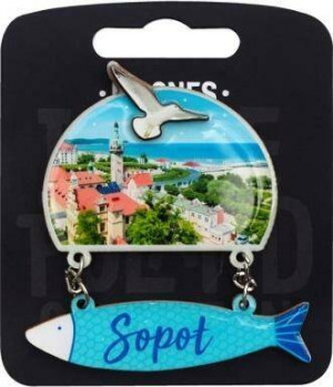 Magnes I love Poland. Sopot