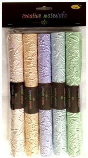 Karton 200g czerpany tłoczony 25x35cm 5ark