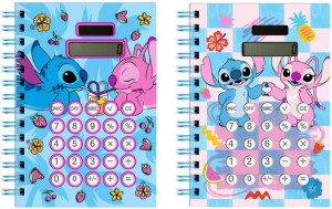 Notes B6/80K na spirali z kalkulatorem Stitch mix