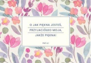 Magnes na lodówkę: O jak piękna jesteś