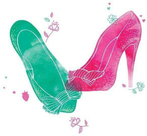 Karnet Swarovski kwadrat CL2609 Buty