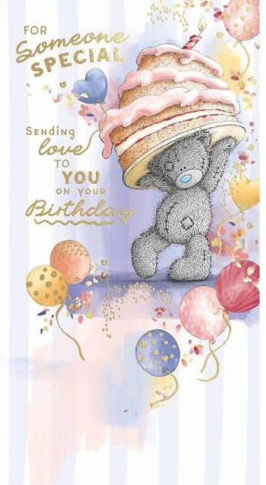 Karnet Urodziny Happy Birthday