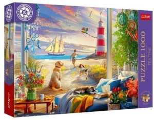 Puzzle 1000 Tea Time: Letnia bryza TREFL