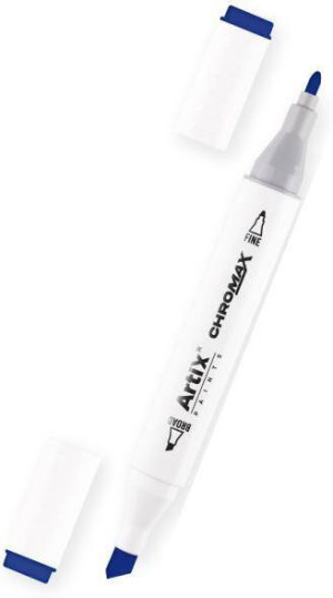 Marker Chromax z 2 końcówk. cobalt blue 71 (6szt)
