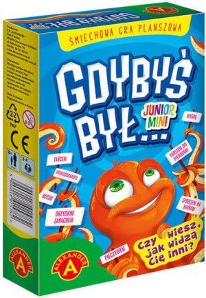 Gdybyś był...Junior mini. Śmiechowa gra planszowa
