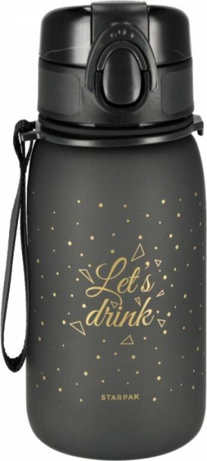Bidon 400ml black-gold