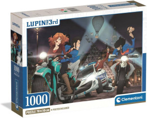Puzzle 1000 COMPACT Lupin III