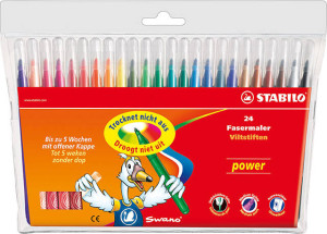 Flamastry Power 24 kolory etui