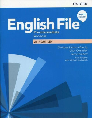 English File. 4E Pre-Intermediate. Workbook without key