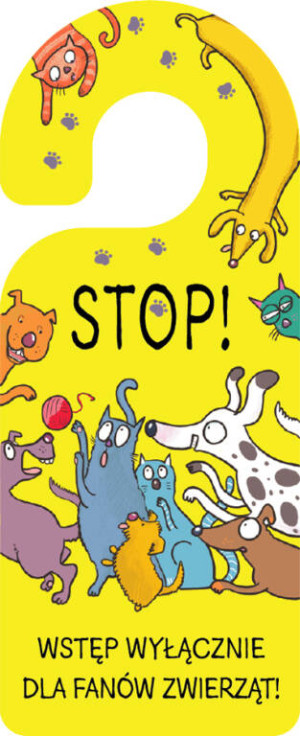 Zawieszka na klamkę. Stop