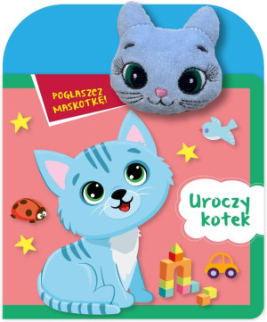 Pogłaszcz maskotkę! Uroczy kotek