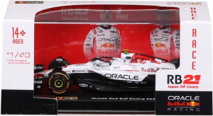 Formula With Helmet&Plastic Stand Oracle Red Bull