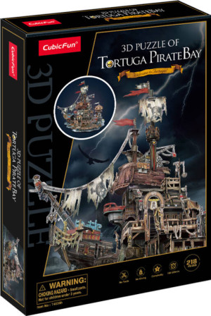 Cubic Fun. Puzzle 3D. Tortuga zatoka piratów