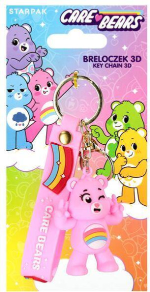 Breloczek Care Bears. Misia Wesołe Serce
