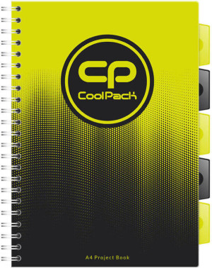 Kołobrulion A4 Coolpack 100 kartek Gradient LEMON