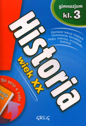 Historia wiek XX. Gimnazjum klasa 3