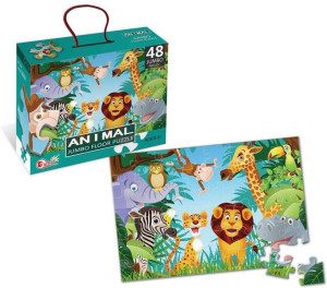 Puzzle 48 Jumbo dżungla