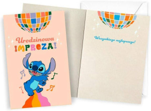 Karnet Urodziny Stitch