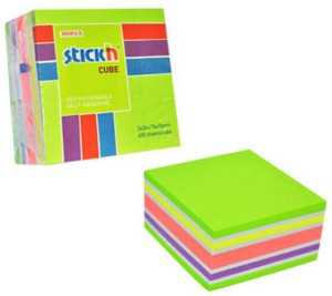 Notes samoprzylepny mix ziel/żół/róż 400 kartek