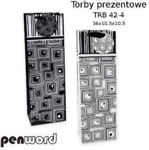 Torebka prezentowa 36x10,5x10,5cm. Mix