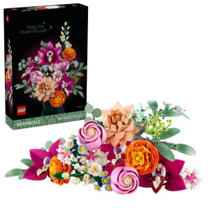 LEGO® Botanicals. Piękny bukiet różowych kwiatów 10342