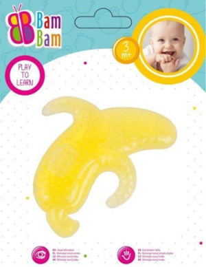 BAM BAM Gryzak dla dzieci banan