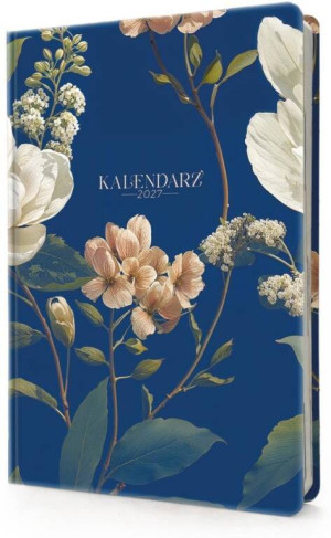 Kalendarz 2027 A5 Dzienny Kwiaty