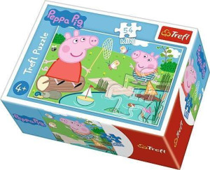 Puzzle 54 mini. Świnka Peppa. Wesoły dzień Świnki Peppy 1