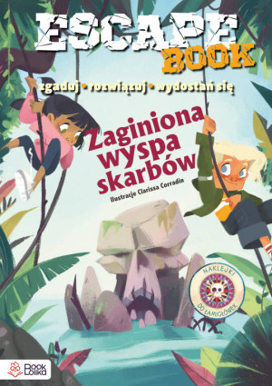 Zaginiona wyspa skarbów. Zgaduj, rozwiązuj, wydostań się. Escape Book