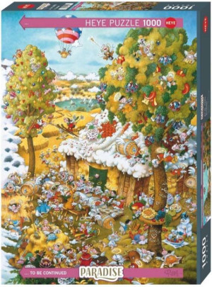 Puzzle 1000 Raj w lecie