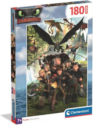 Puzzle 180 Super. How to Train Your Dragon