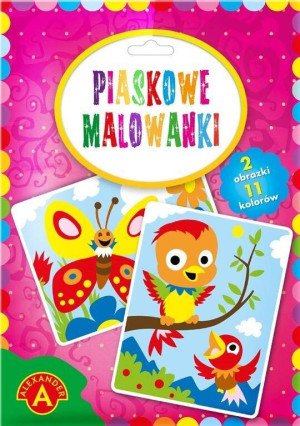 Piaskowe malowanki. Ptaszki i Motyle