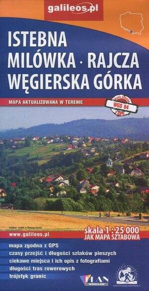 Mapa sztabowa -Istebnik,Milówka,Rajcza,Węgierska..