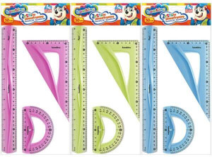 Zestaw geometryczny Bambino. 30 cm. 3 elementy