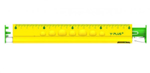 Linijka 4w1 20cm. Linijka gumka temperówka ołówek