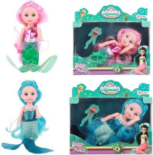 LALKA SYRENKA 11CM DREAM HAIR MIX2 WB12