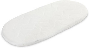 Materacyk do wózka gondoli 75x35cm pikowany biały