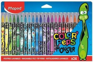Flamastry Colorpeps Monster 24 kolory