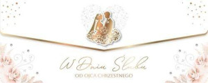 Karnet Ślub od ojca chrzestnego