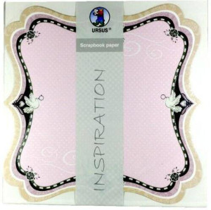 Papier do scrapbookingu ślubne 5 5 arkuszy