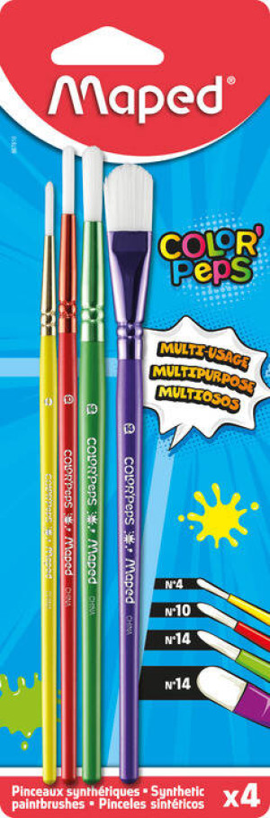Pędzle syntetyczne Colorpeps