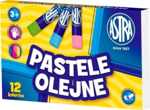 Pastele olejne. 12 kolorów