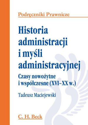 Historia administracji i myśli administracyjnej